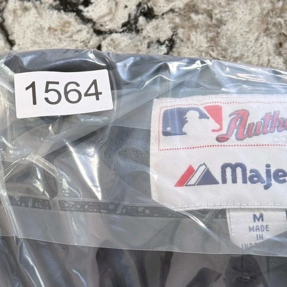 Majestic MLB New York Yankees Authentic Collection Short Sleeve Batting Jacket M